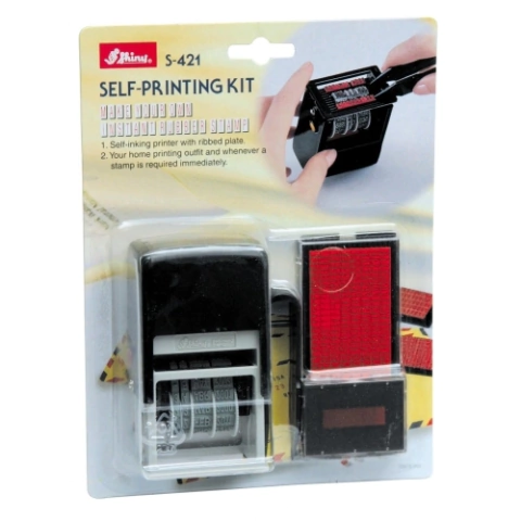 Kit p/armar sello fecha Shiny s-421 4mm