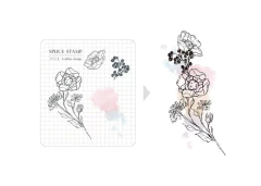 Sellos de Silicona Mu Style Splice Stamp Serie A