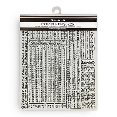 Stamperia Stencil 7.87"X9.84"
