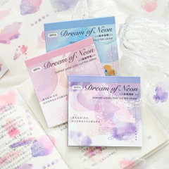 Sticker Book Dream of Neon x 20 sheets