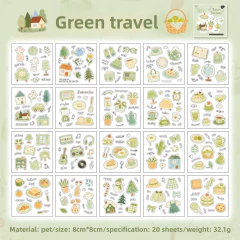 Imagen de Librito stickers 20 Hojas PET Four Seasons