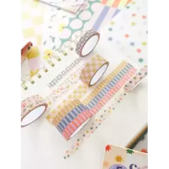 Coleccion Washi tape box 5 rollos de 4 m - Casa Washi