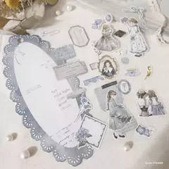 Pack de 2 Planchas de stickers Elle