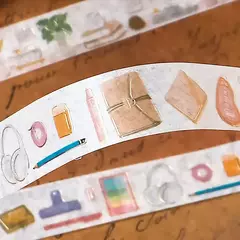 Washi tape BGM My Tsukue 20mm x 5m