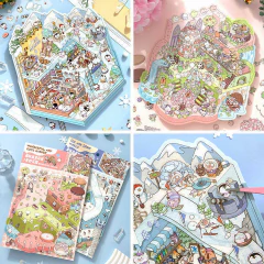 Pack 3D Isometrico con Stickers