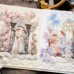 Pack 40 stickers PET Roman Holiday Collection