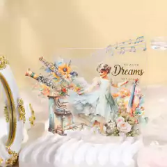 Pack 30 stickers PET Melody of Waltz