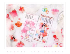  Stickets PET Deco  Glazed Sugar x 4 sheets
