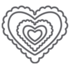 TROQUEL 3 pulg CORAZONES