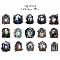 Pack 30 stickers PET Magic World - comprar online