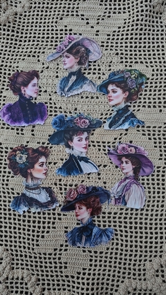 Die cuts Papelitos Vintage Serie F