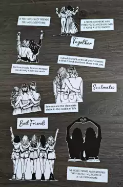 Die cuts Papelitos Vintage Serie F