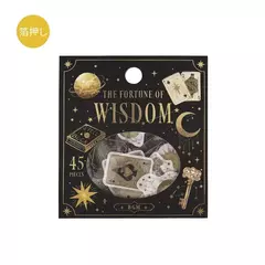 Pack de 45 Flake stickers con foil Fortune