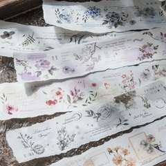 Washi Tape XL Fantasy Flowers 40mm x 2m