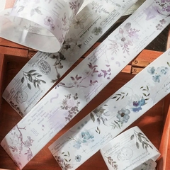 Washi Tape XL Fantasy Flowers 40mm x 2m