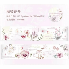 Washi Tape XL Fantasy Flowers 40mm x 2m