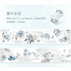 Washi Tape XL Fantasy Flowers 40mm x 2m