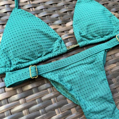 Biquíni Bruna Verde- Calcinha Fita ajustável na internet