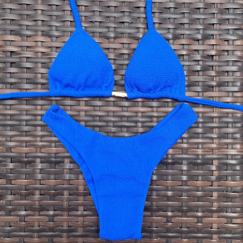 Canelado Azul Royal- Asa Delta