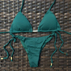 Biquíni Bruna Verde- Laço Fino