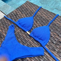 Canelado Azul Royal- Asa Delta - comprar online