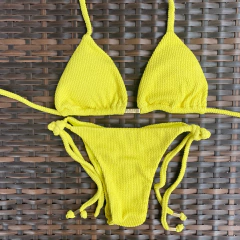 Canelado Amarelo- Laço Fino