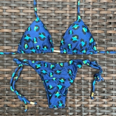 Onça Azul- Calcinha Laço Fino na internet