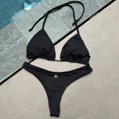 Conjunto Cortininha- Calcinha Semi Fio