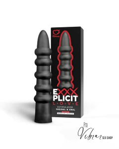 Estimulador Anal e Vaginal | 21 x 3,5 cm | Black List - comprar online