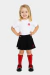 SAIA SHORTS - PRETA - ENSINO FUNDAMENTAL / BLACK SKORT - ELEMENTARY SCHOOL- RED HOUSE INTERNATIONAL SCHOOL na internet