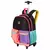 MOCHILA CAR EXTERNO - CAPRICHO CONTRAST - PRETO E ROSA - SESTINI - comprar online