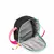 LANCHEIRA CAPRICHO - CONTRASTE - PRETO E ROSA - SESTINI - loja online