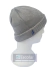 GORRO GLITTER INFANTIL CANELADO DOBRA PRATA