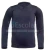 BLUSA TÉRMICA INFANTO JUVENIL GOLA "V" AZUL