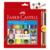 ECOLÁPIS 24 CORES VIVAS + 3 CORES DE PELE (6 TONS) - FABER-CASTELL
