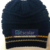 GORRO ABERTURA RABO DE CAVALO - AZUL COM LISTRAS AMARELAS - comprar online