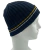 GORRO DOBRA - AZUL MARINHO LISTRAS BRANCA E AMARELA