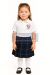 POLO MANGA CURTA BRANCA INFANTIL/FUNDAMENTAL / CHILDREN'S / ELEMENTARY SCHOOL WHITE SHORT-SLEEVE POLO - COLÉGIO EVEREST INTERNACIONAL - Escolar Uniformes