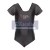 COLLANT MANGA CURTA GINASTICA RITMICA / SHORT SLEEVE LEOTARD RHYTHMIC GYMNASTICS- RED HOUSE INTERNATIONAL SCHOOL