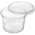 POTE DESCARTÁVEL TRANSPARENTE 500ML COM TAMPA