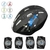 KIT CAPACETE - AZUL- PRETO-FENIX