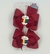 PAR DE LAÇOS VERMELHO C LÁPIS - GAROTA DO LAÇO - comprar online
