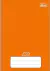 CADERNO LINGUAGEM BROCHURA CD 1/4 - 96FLS LARANJA - TILIBRA - 140MMX200MM