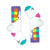 MEIA 3/4 - MEIA 3/4 - BUNNY POMPOM - KIDSPLASH - Escolar Uniformes