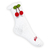 MEIA MID CHERRY POP- BRANCA - 3D - KIDSPLASH - comprar online