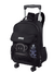MOCHILETE 4 RODAS - PAUL FRANK - PRETO - SESTINI