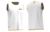 CAMISETA SEM MANGA - BRANCA - ENSINO INFANTIL E FUNDAMENTAL - COLÉGIO