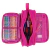 ESTOJO CRINKLE ESP 03 COMPARTIMENTOS - PINK - loja online