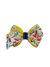 LAÇO FLAT - ESTAMPA CARINHAS COM AMARELO E AZUL- IS - GAROTA DO LAÇO - comprar online