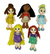 BONECAS DE PANO PRINCESAS DA DISNEY - 25CM - SORTIDAS - TOYNG - comprar online